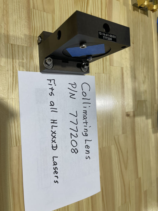 Collimating Lens (Part No 777208)