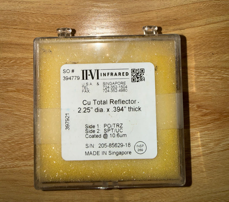 II-VI Cu Total Reflector (PN: 397921)